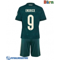 Fotballdrakt Barn Real Madrid Endrick #9 Bortedraktsett 2026-27 Kortermet (+ Korte bukser)